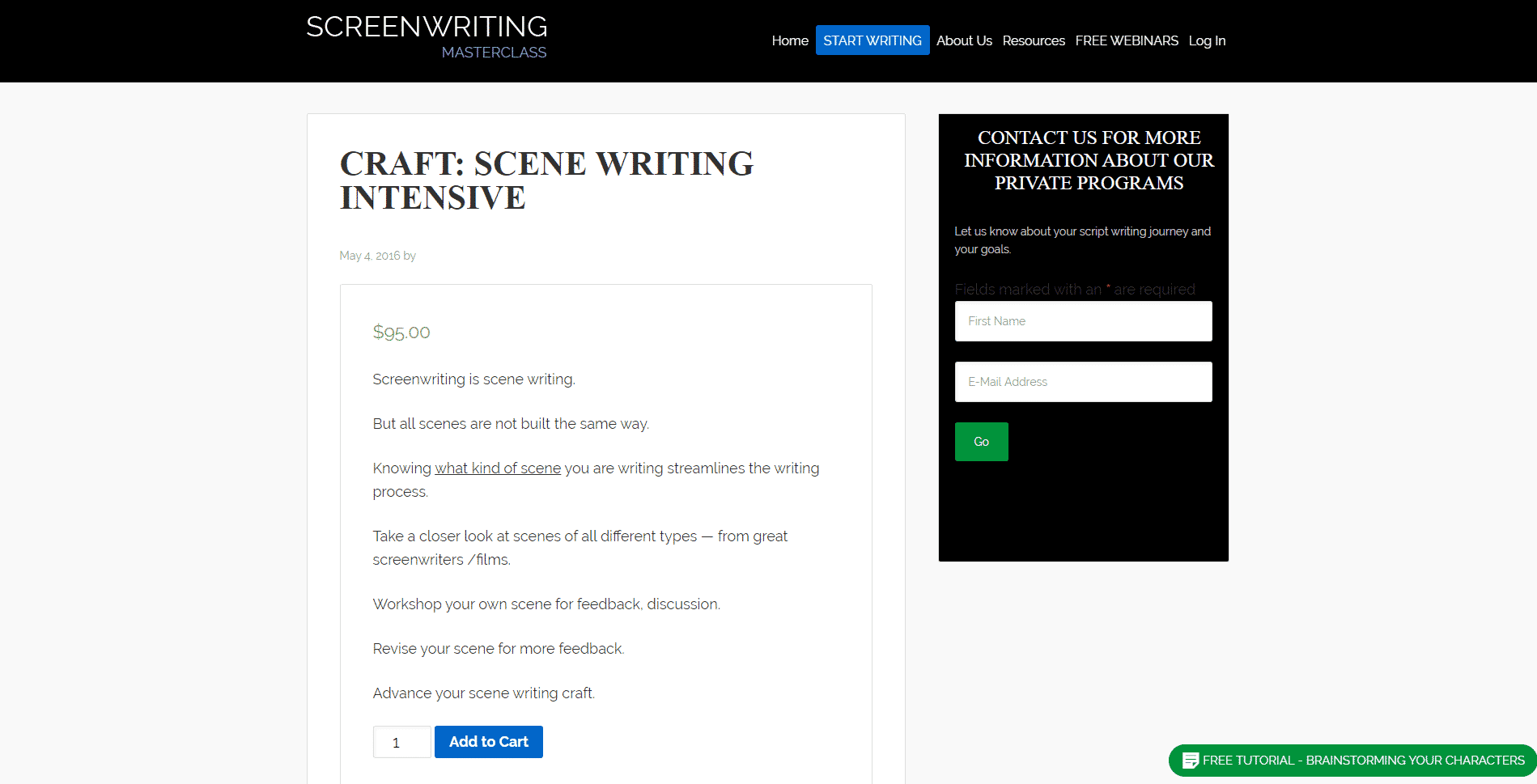 Screenwriting Masterclass Learn Screenwriting Lessons Online