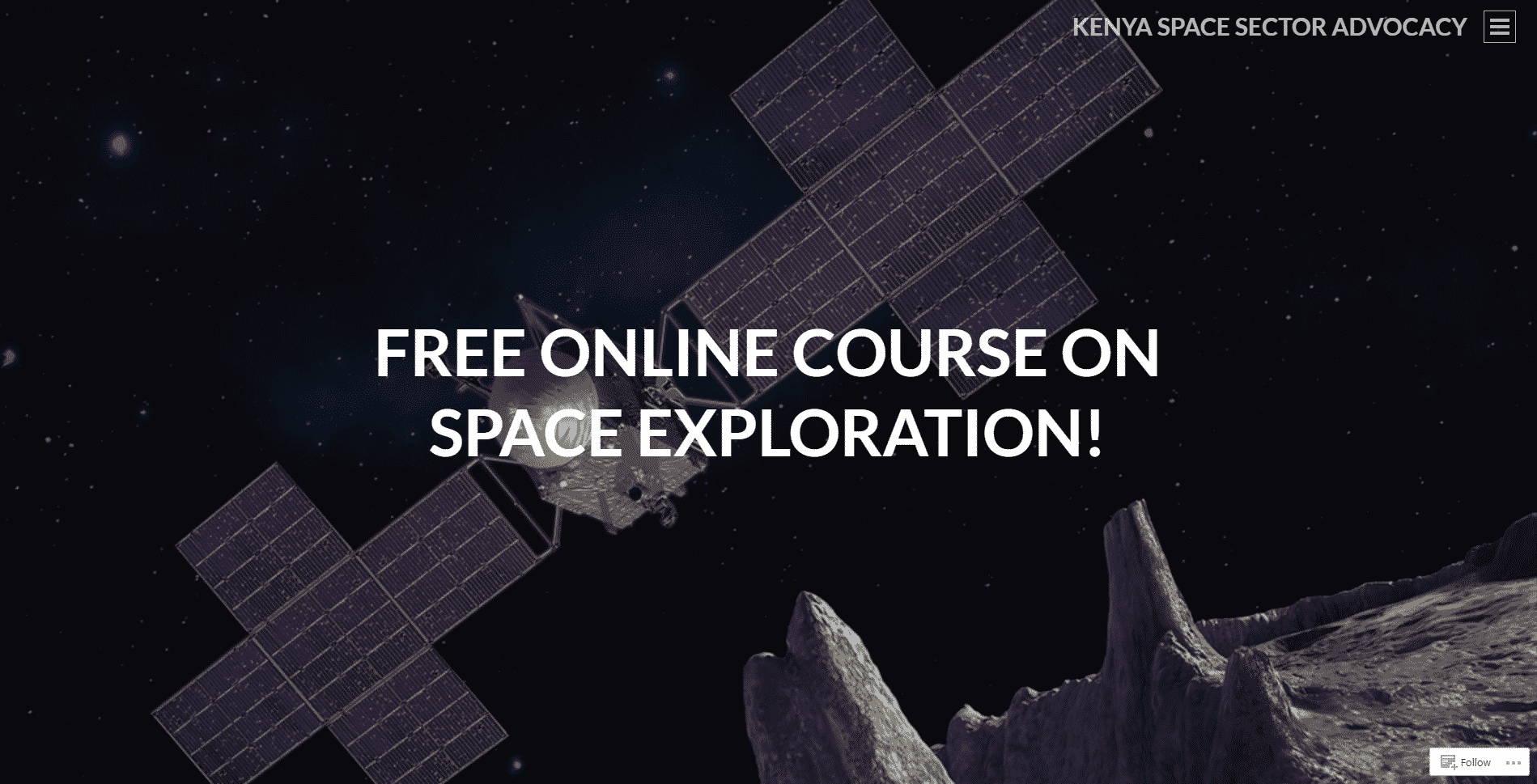 Spacekenya Learn Space Exploration Lessons Online