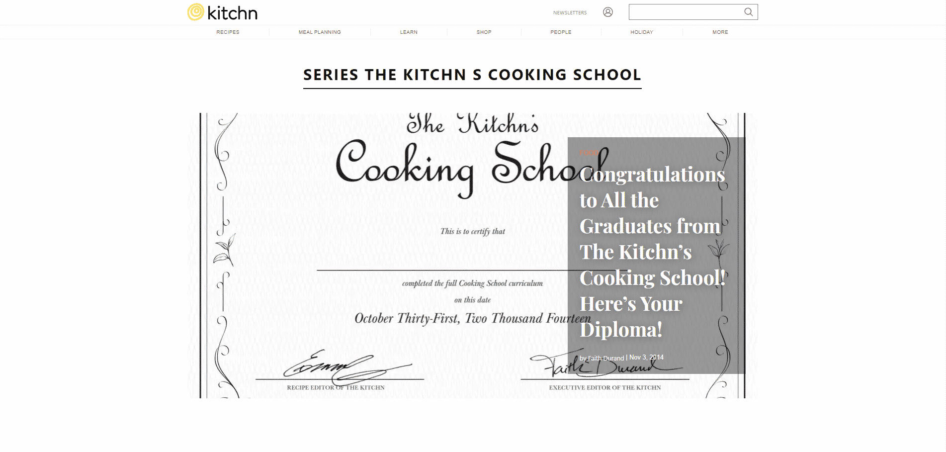 The Kitchn Cooking School Learn Cooking Lessons Online