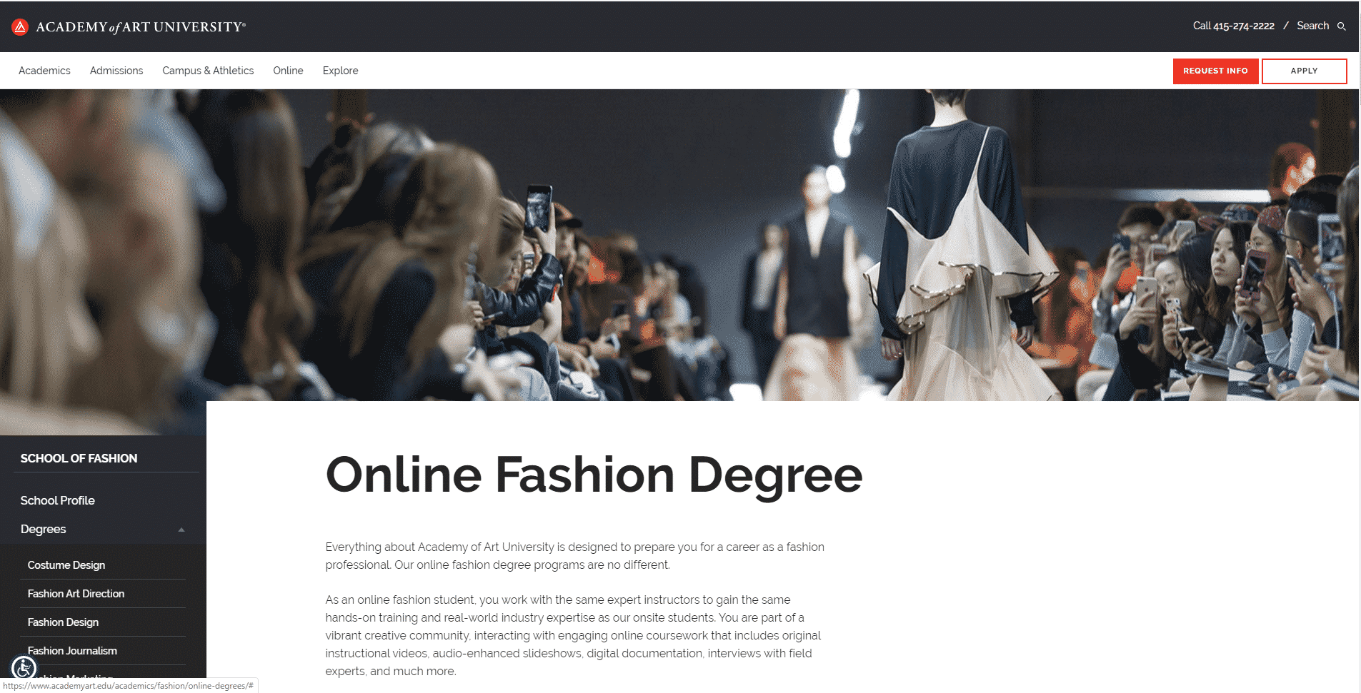 Academy of Art University Learn Fashion Design Lessons Online