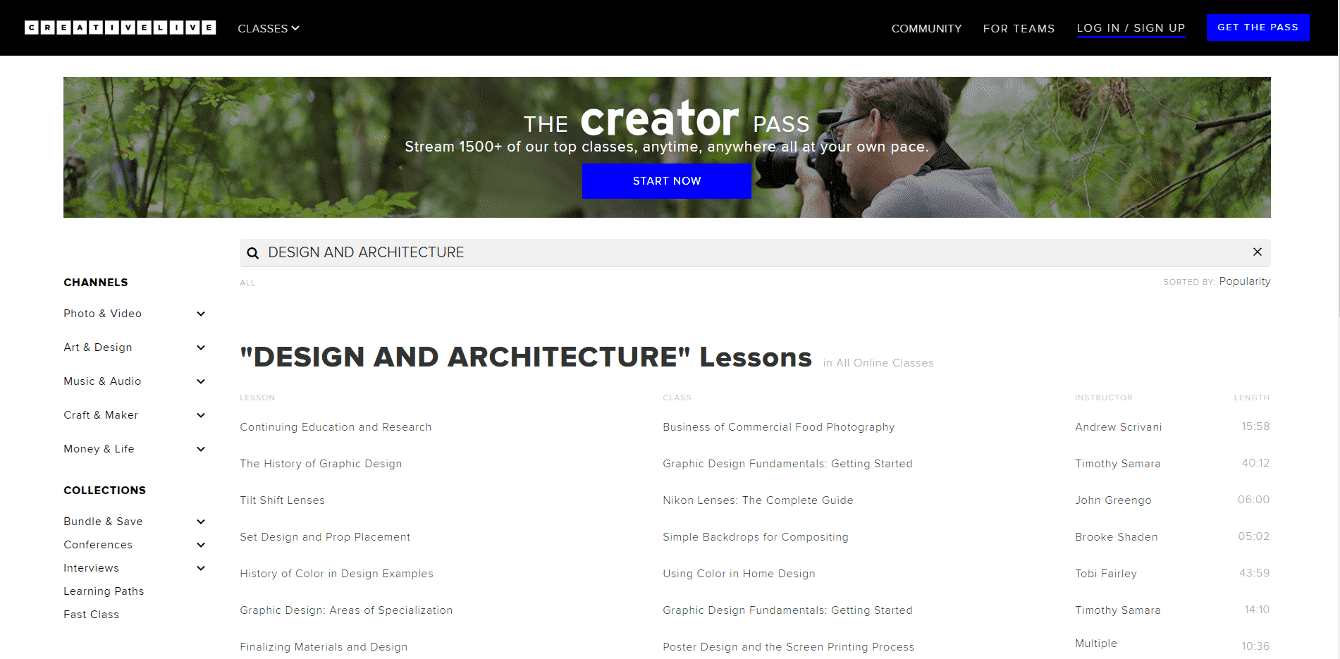 Creativelive Learn Design and Architecture Lessons Online