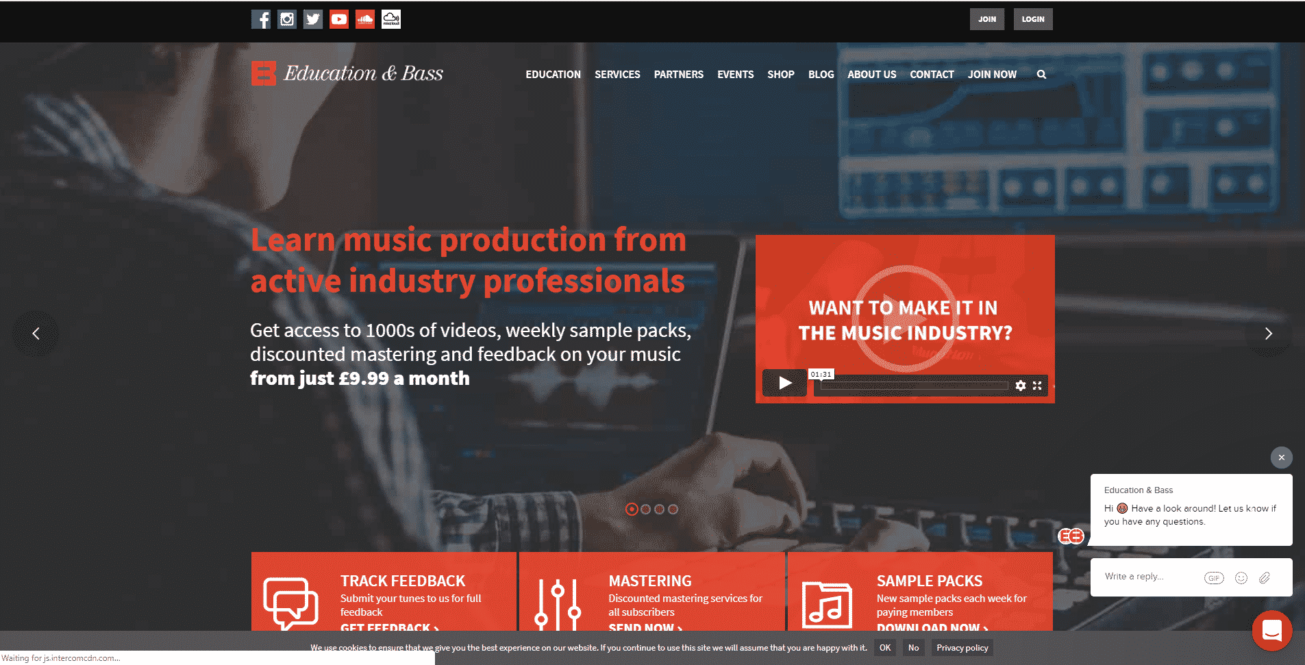 Education and Bass Learn Electronic Music Production Lessons Online