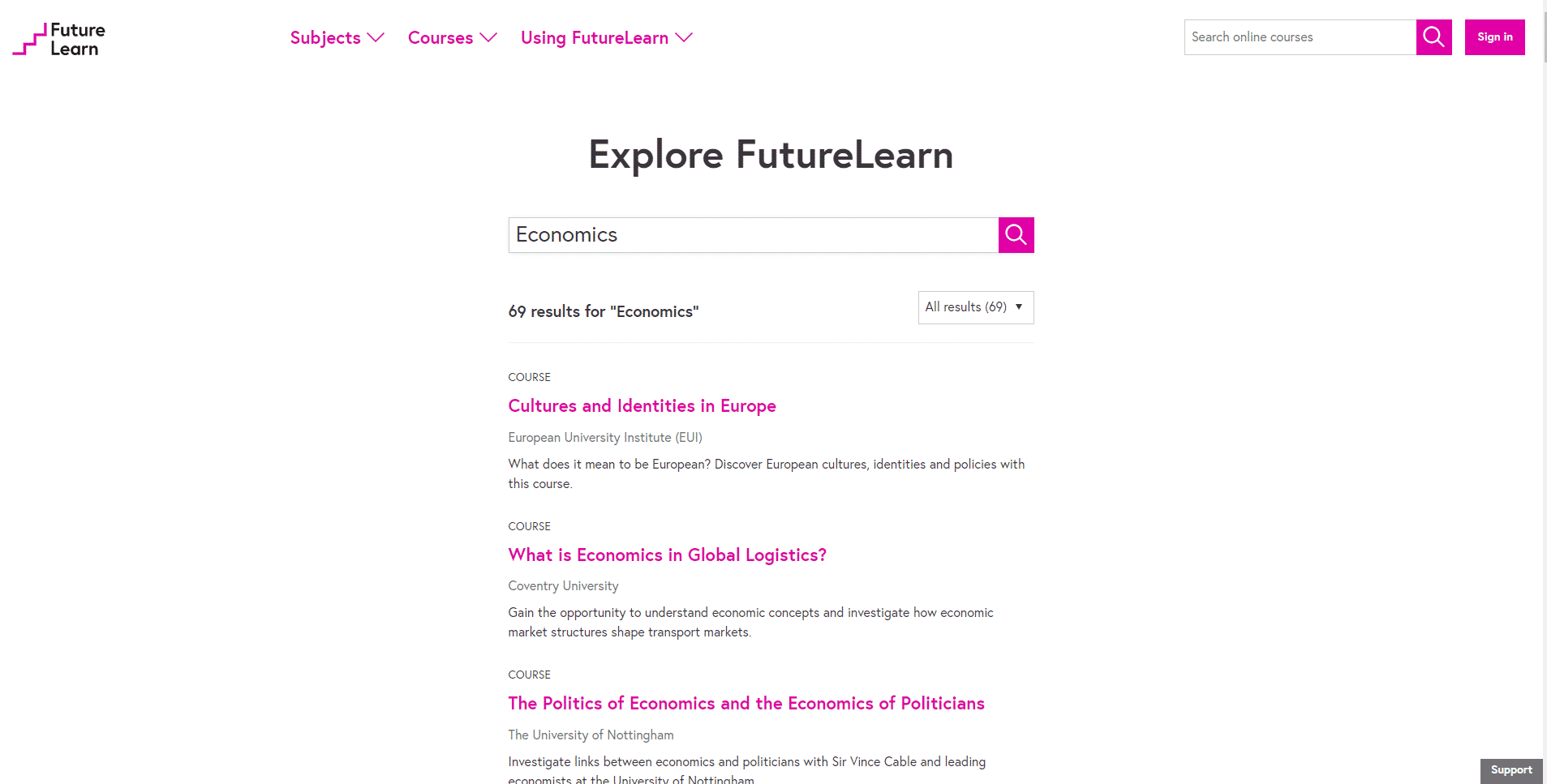 Future Learn Learn Economic Lessons Online