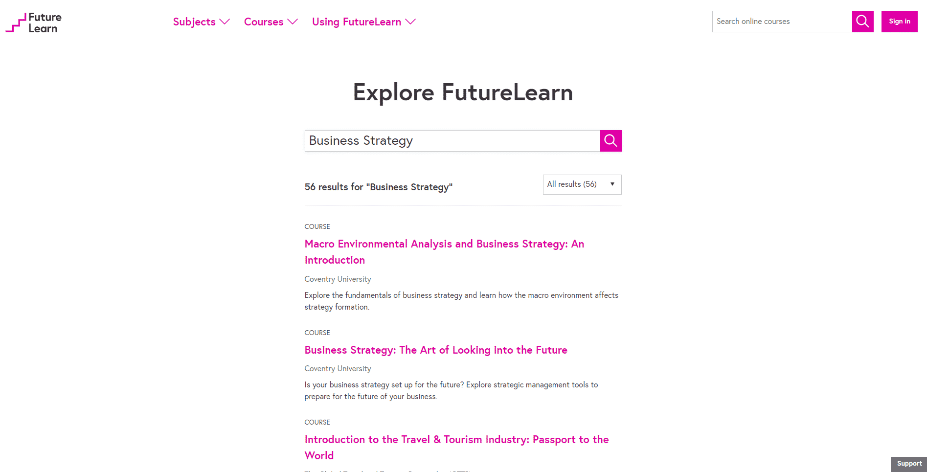 Futurelearn Learn Business Strategy Lessons Online