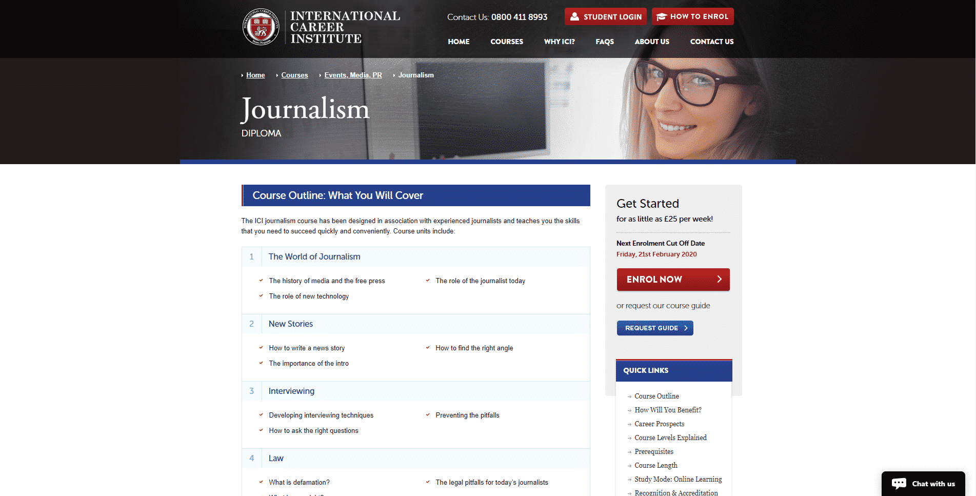 ICI Education Learn Journalism Lessons Online