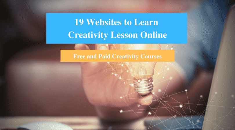 Learn Creativity Lesson Online