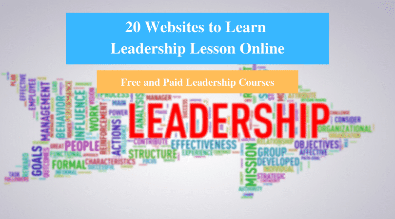 Learn Leadership Lesson Online