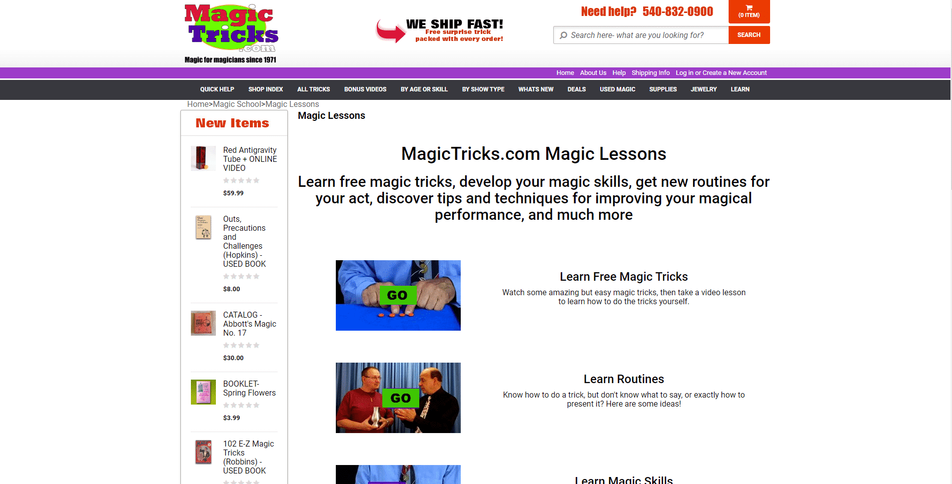 Magic Tricks Learn Magic Lessons Online
