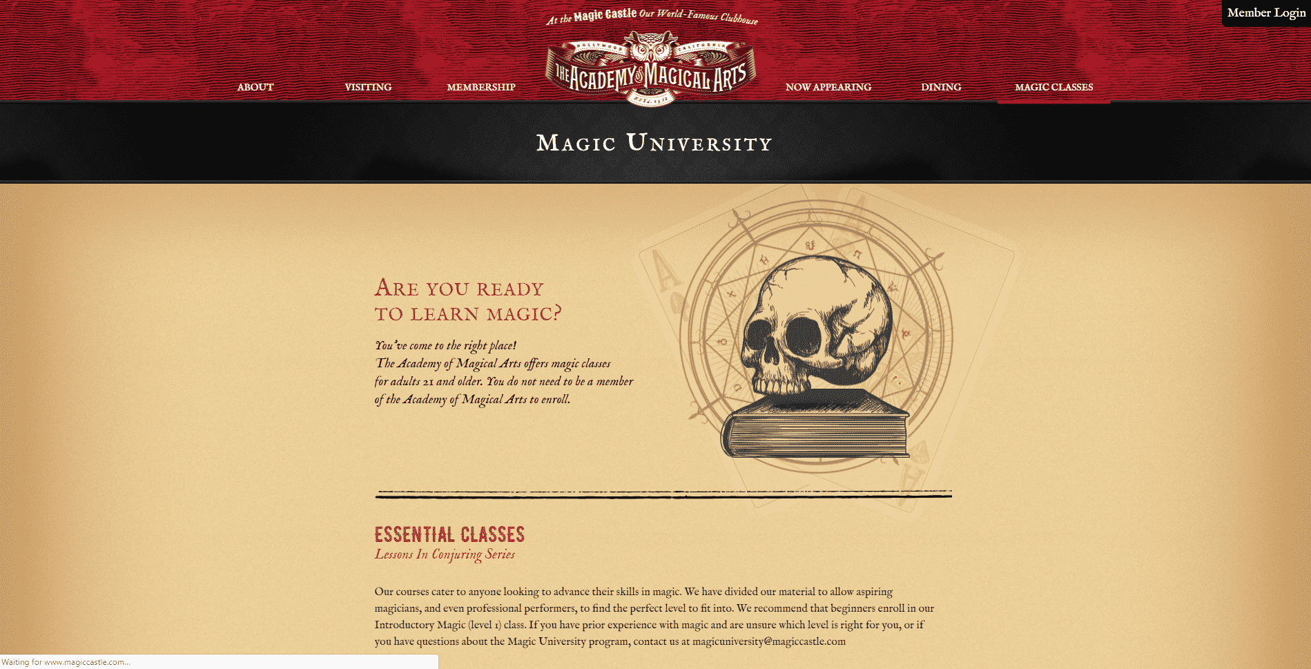 Magic University Learn Magic Lessons Online