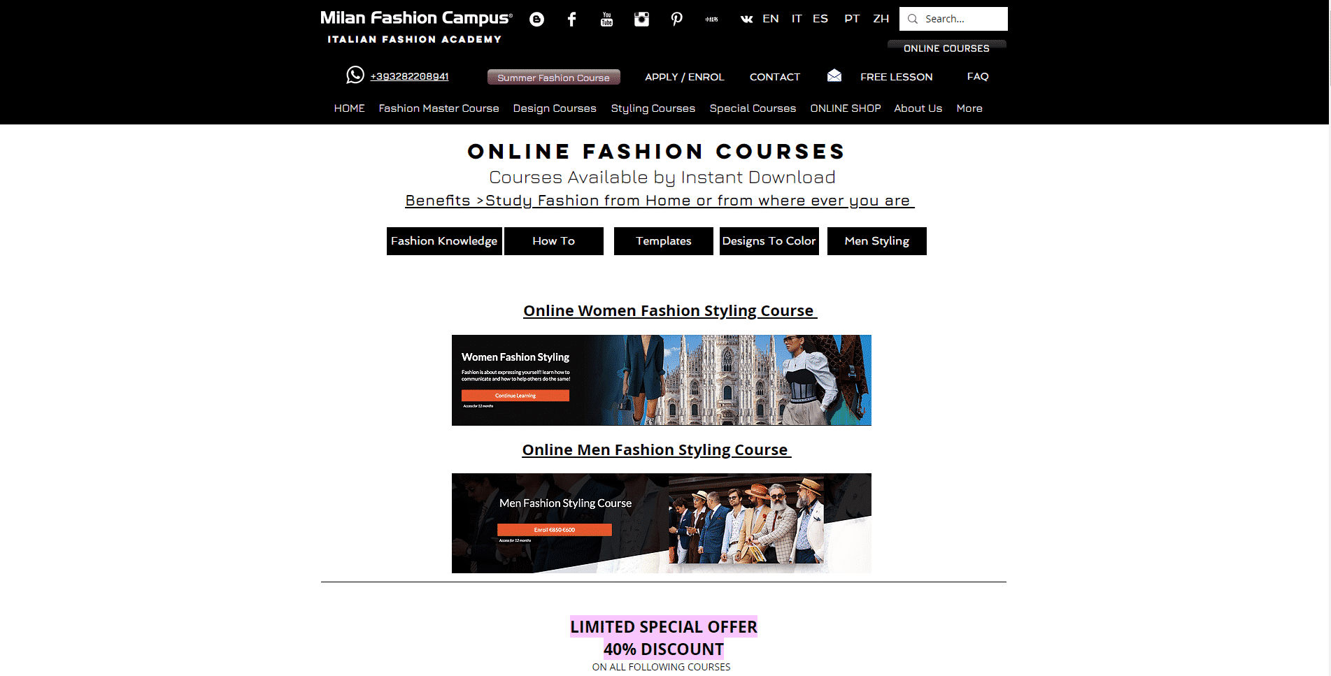 Milan Fashion Campus Learn Fashion Design Lessons Online