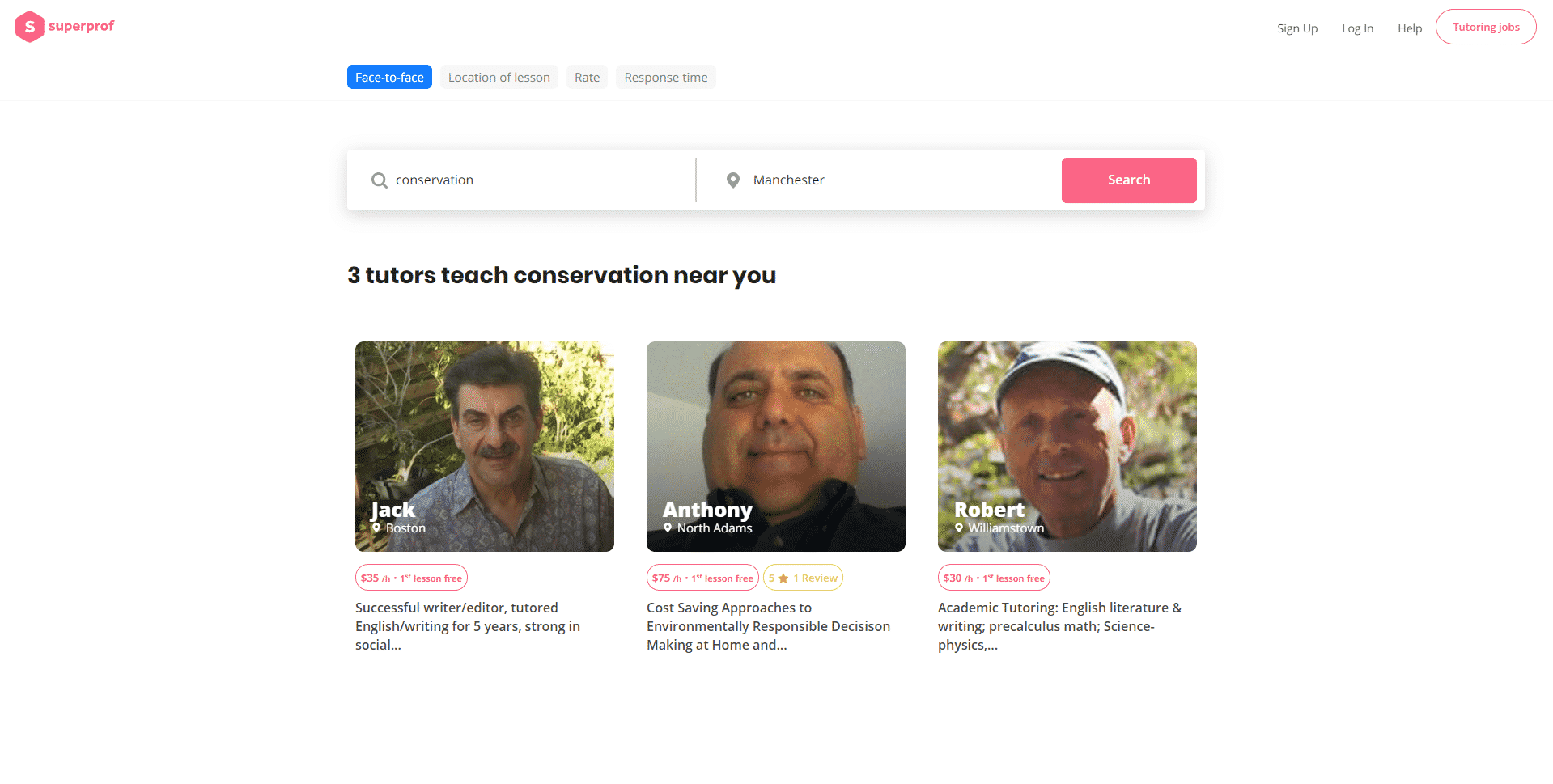 Superprof Learn Conservation Lessons Online