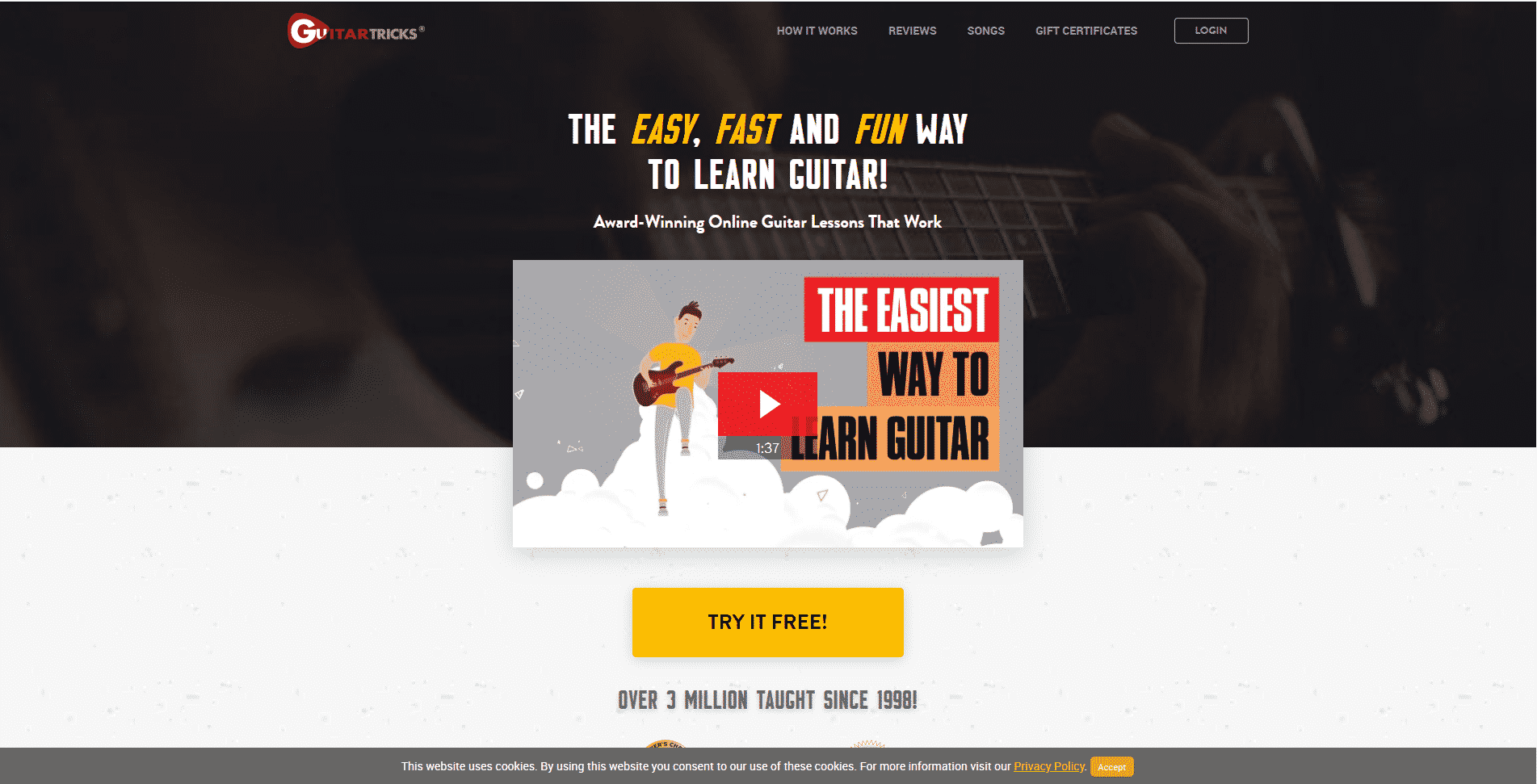 Guitartricks Classical Guitar Lesson Online