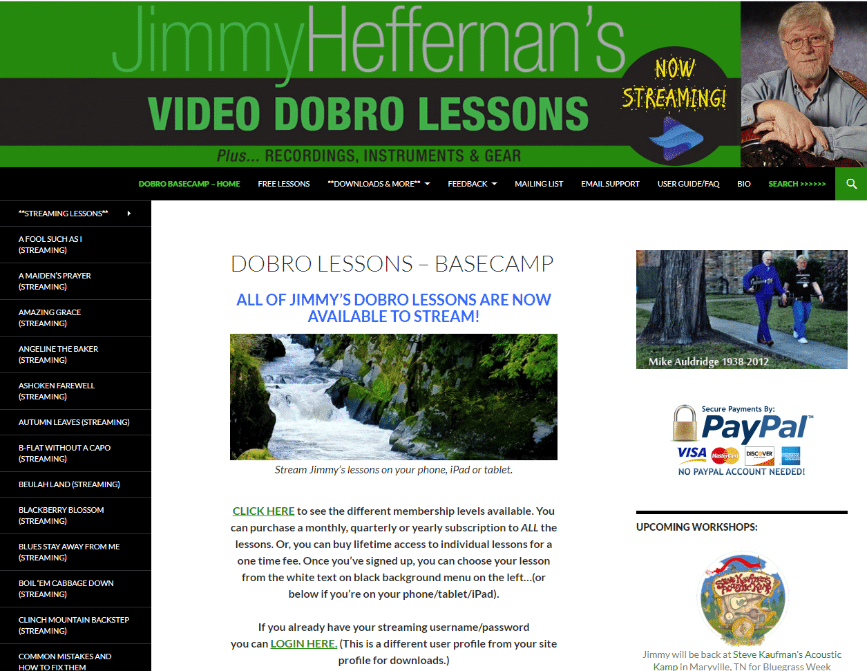 Jimmy Heffernan’s Dobro Lesson Online