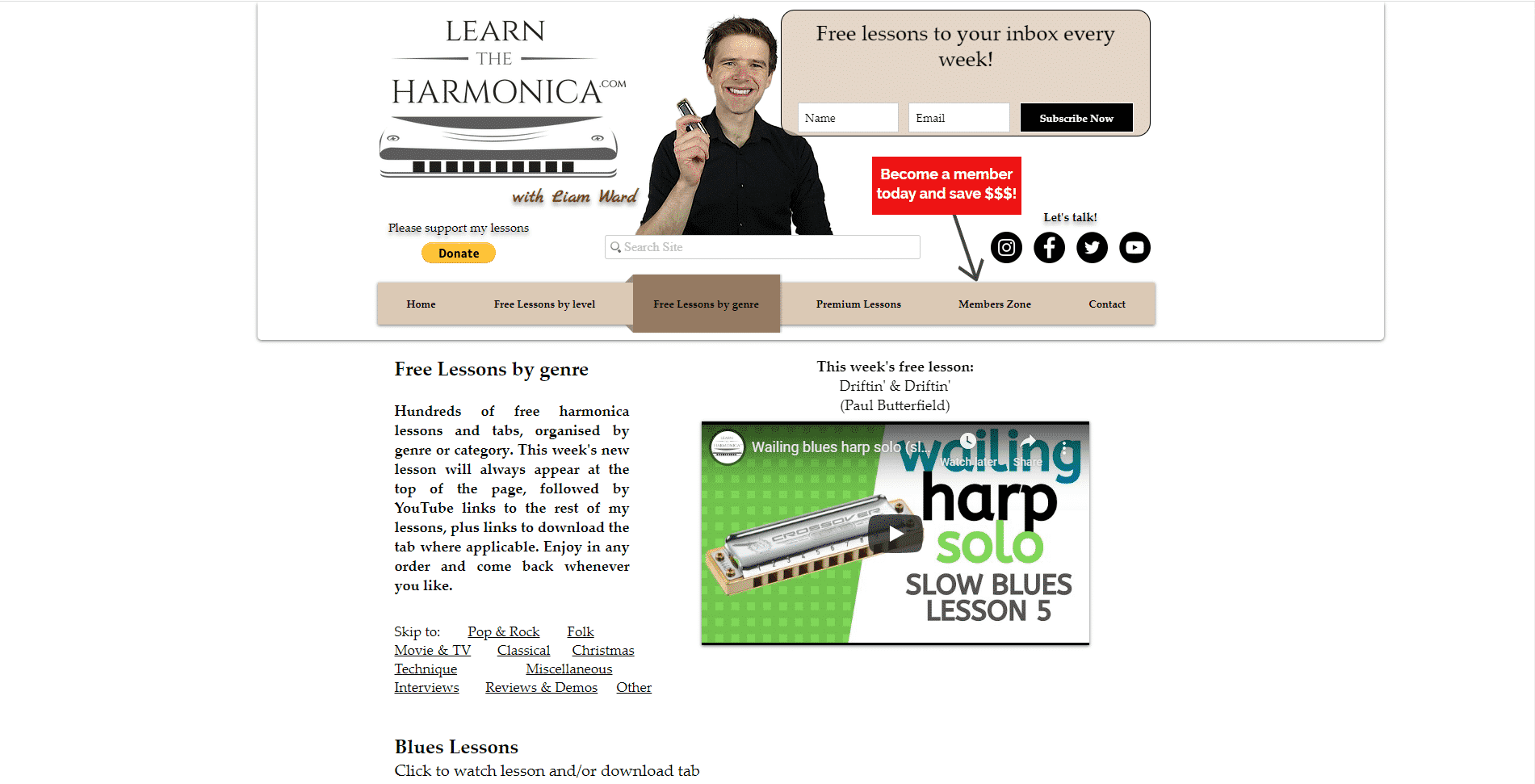 Learn The Harmonica Harmonica Lessons Online