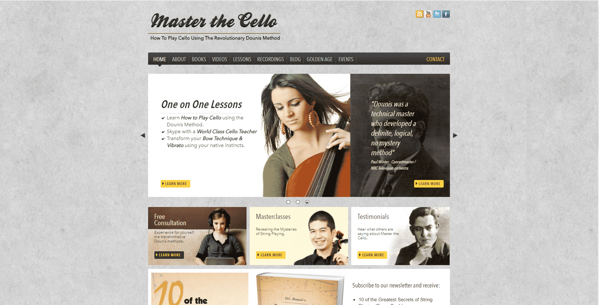 Master the Cello Cello Lesson Online