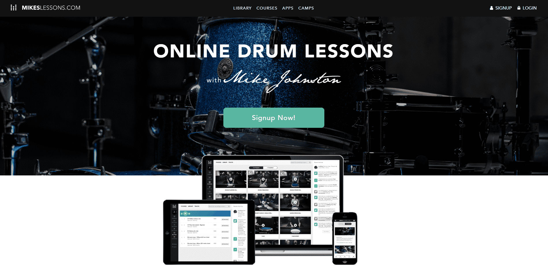 Mikeslessons Drum Lesson Online