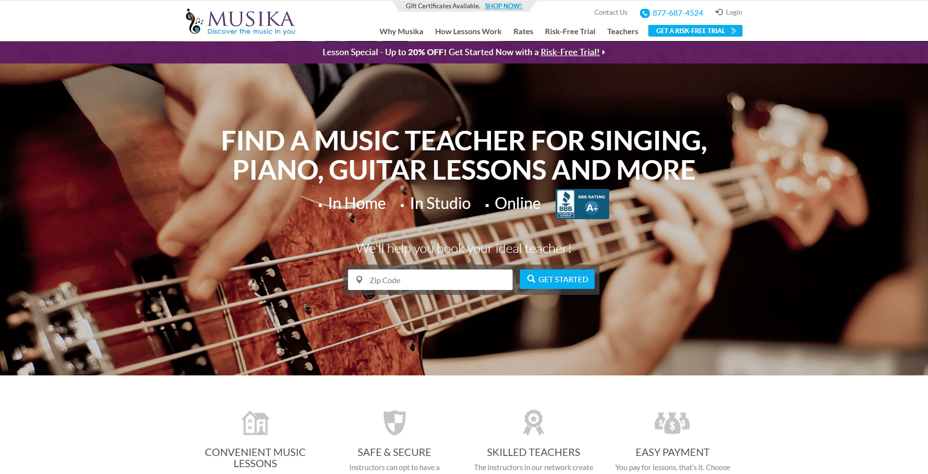 Musika Saxophone Lessons Online