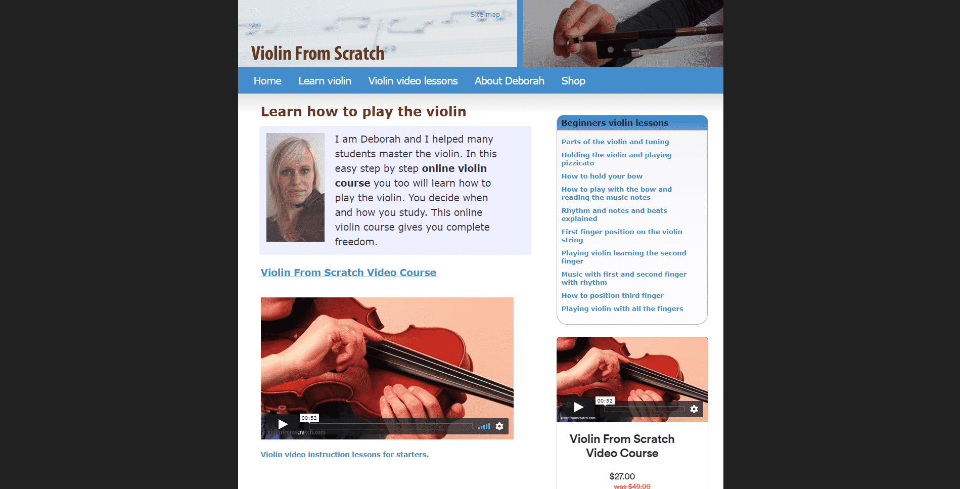 Violins From Scratch Violin Lessons Online