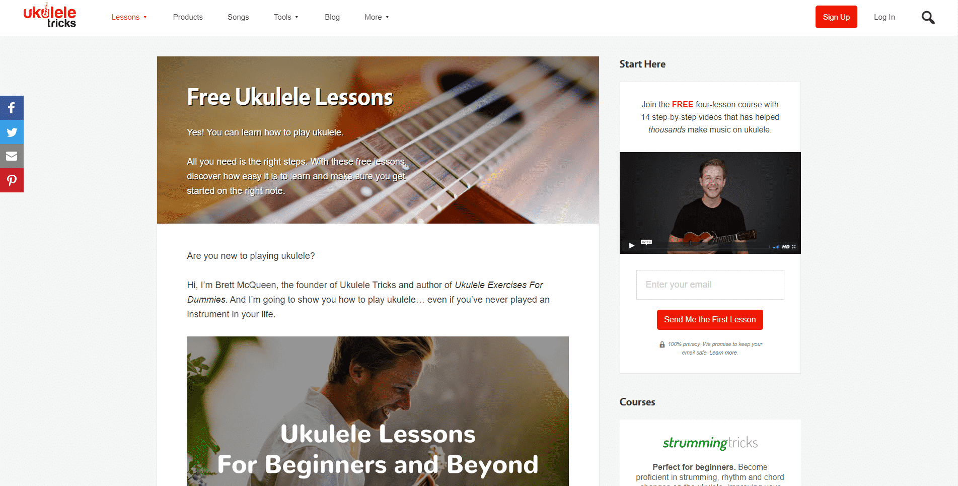 ukuleletricks Ukulele Lessons Online
