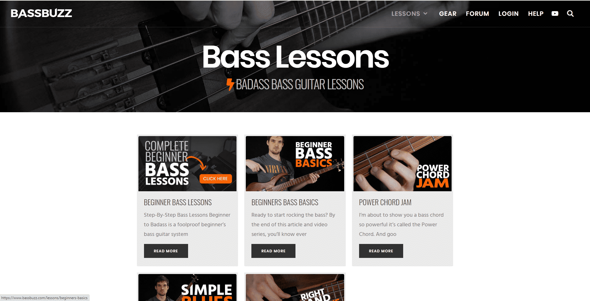 Bass Buzz Guitar Lessons for Intermediate Online