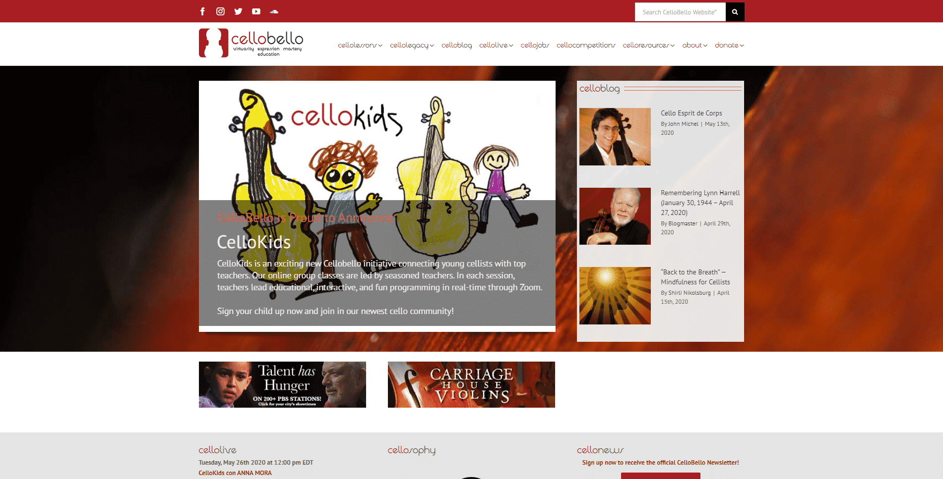 CelloBello Cello Lessons for Intermediate Online