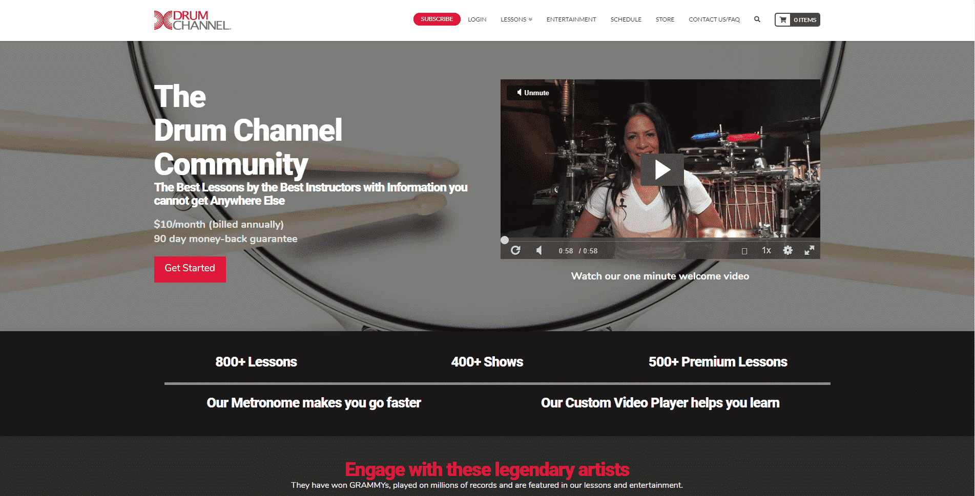 Drum Channel Drum Lessons for Intermediate Online