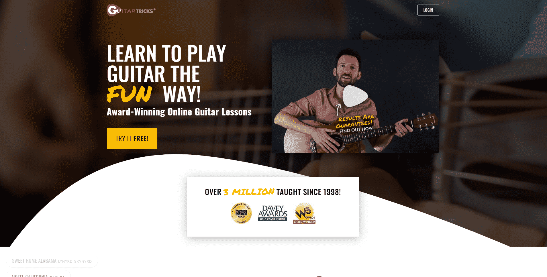Guitar Tricks Guitar Lessons for Intermediate Online