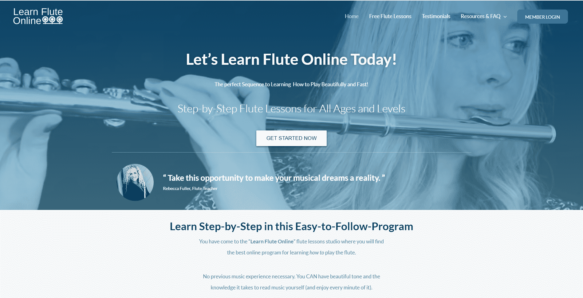 Learn Flute Online Flute Lessons for Intermediate Online
