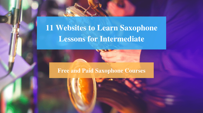 Learn Saxophone Lessons for Intermediate