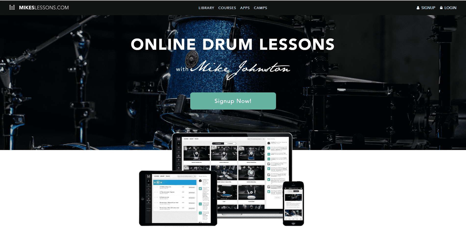 MikesLessons.Com Drum Lessons for Intermediate Online