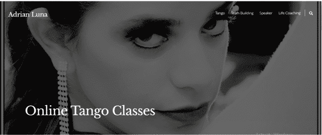 AdrianLunaCoach Learn Tango Lessons Online