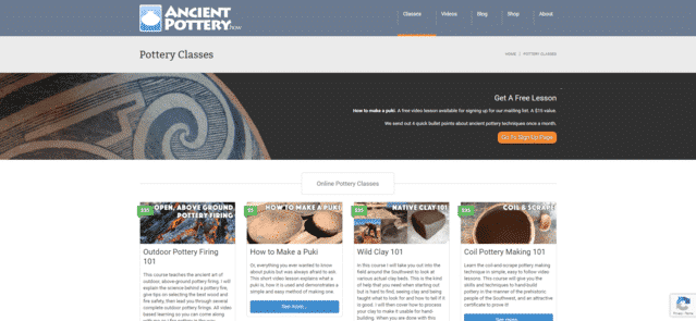 Ancientpotteryhow Learn Pottery Lessons Online