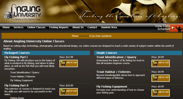 Anglinguniversity Learn Fly Fishing Lessons Online