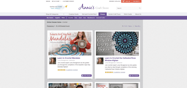 Anniescatalog Learn Crocheting Lessons Online