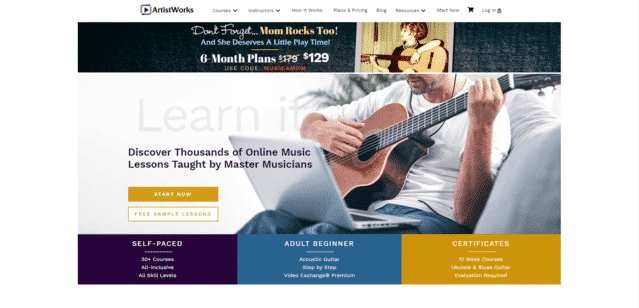 Artistworks Learn Music Lessons Online