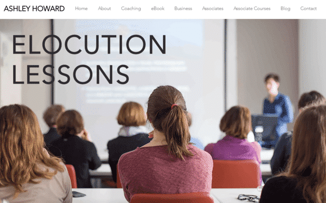 Ashleyhoward Learn Elocution Lessons Online