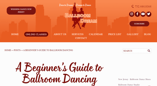 Ballroomdream Learn Ballroom Dance Lessons Online