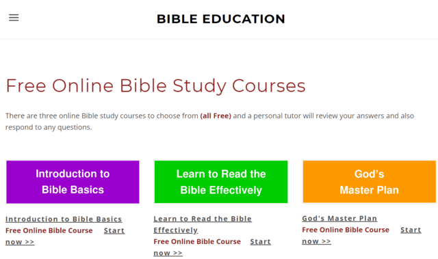 Bibleed Learn Bible Lessons Online
