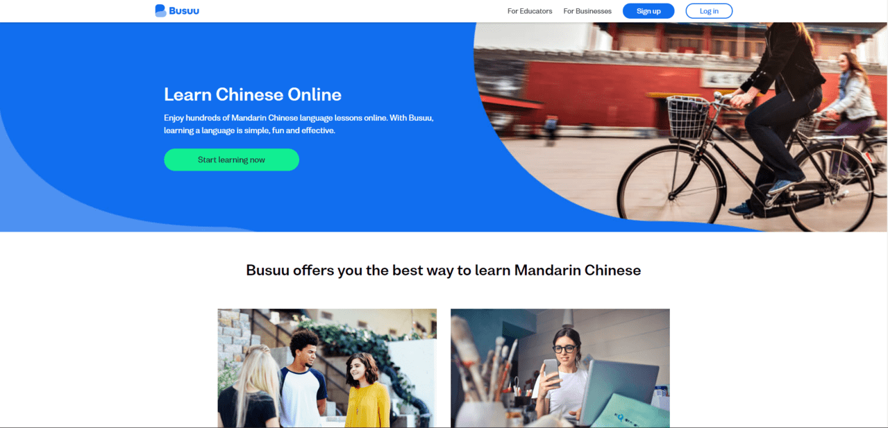 Busuu Learn Chinese Lessons Online