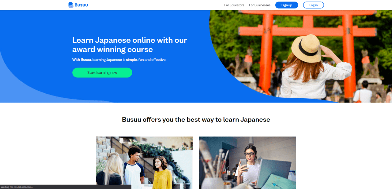 Busuu Learn Japanese Lessons Online