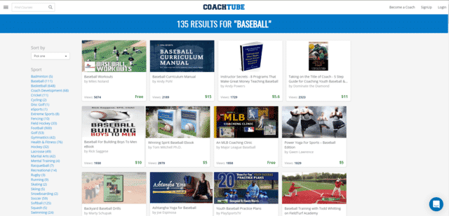 Coachtube Learn Baseball Lessons Online