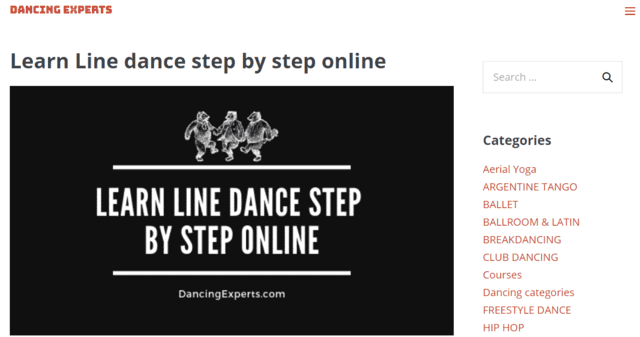 Dancingexperts Learn Line Dance Lessons Online