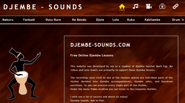 Djembesounds Learn Djembe Lessons Online