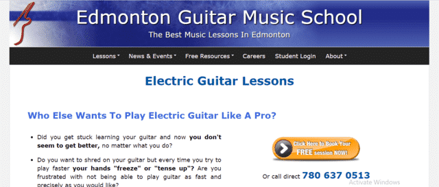 Edmontonguitar Learn Electric Guitar Lessons Online