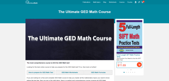 Effortlessmath Learn GED Math Lessons Online