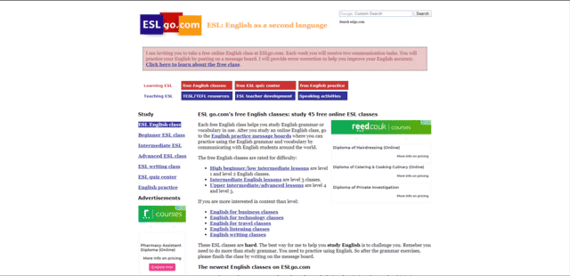 ESLGo Learn ESL Lessons Online