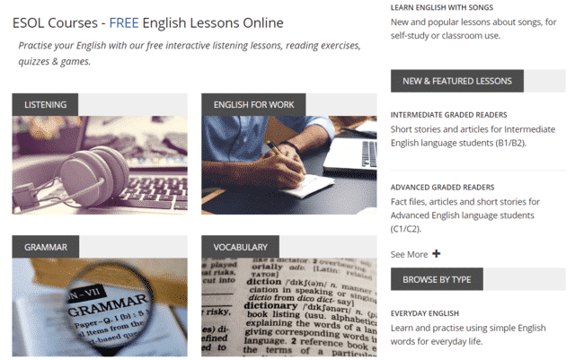 Esolcourses Learn English Lessons Online