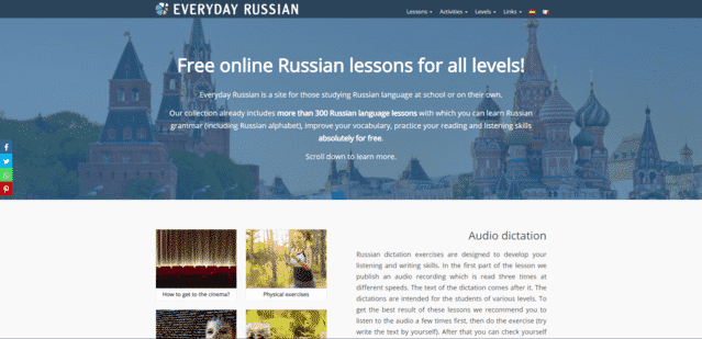 Everydayrussianlanguage Learn Russian Lessons Online