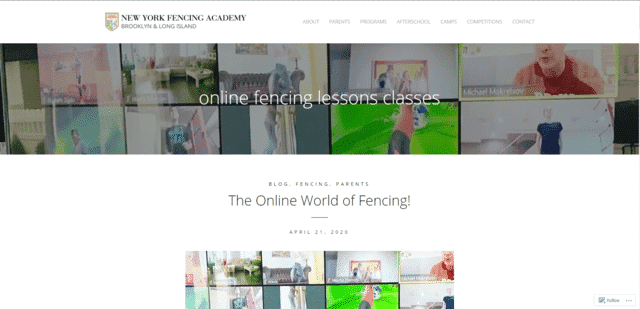 Fencenyfa Learn Fencing Lessons Online