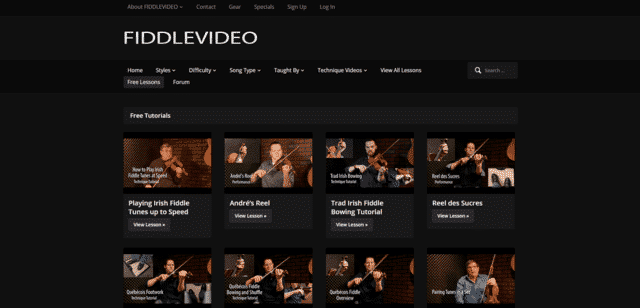 Fiddlevideo Learn Fiddle Lessons Online